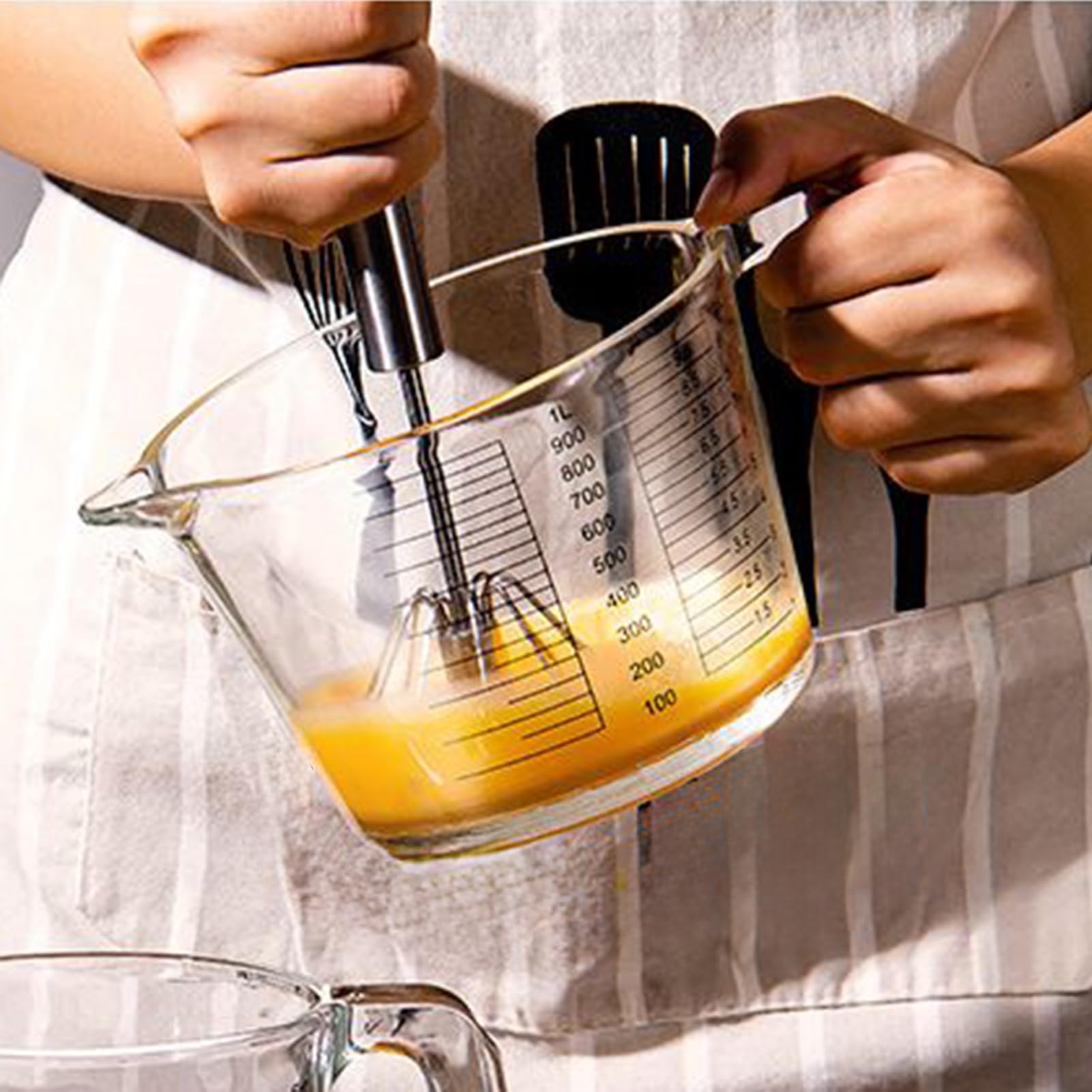 Tasses à Mesurer Alimentaires Verre Mesureur Gradué pour Pâtisserie avec