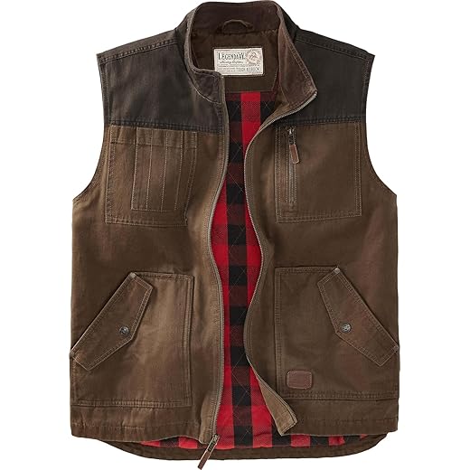 Legendary Whitetails Men's Standard Tough as Buck Vest, Rawhide, Medium