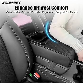 MAIKER Auto Center Console Armrest Pillow, PU Leather Car Armrest Cush – Maiker Offroad - View #3