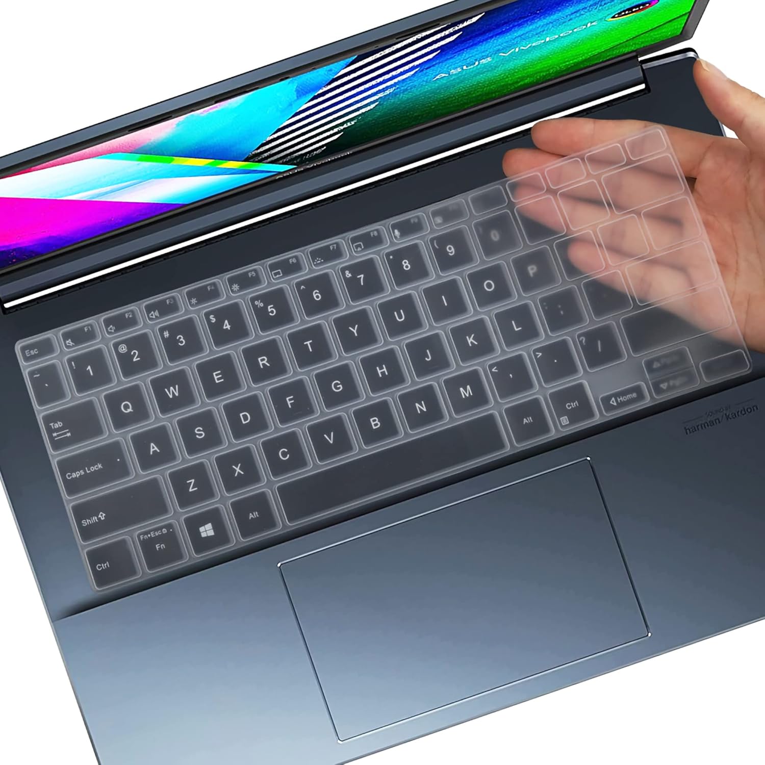 Keyboard Cover Skin for ASUS Vivobook Pro 14 K3400 M3401 14 Inch Laptop