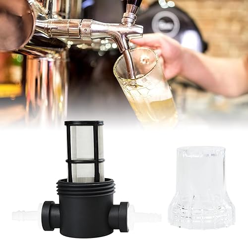Miniatura 4 de Filtro de bomba de agua, filtro de cerveza NPT hembra de 12 pulgada con pantalla de filtro de acero inoxidable de malla 80, filtro de sedimento de