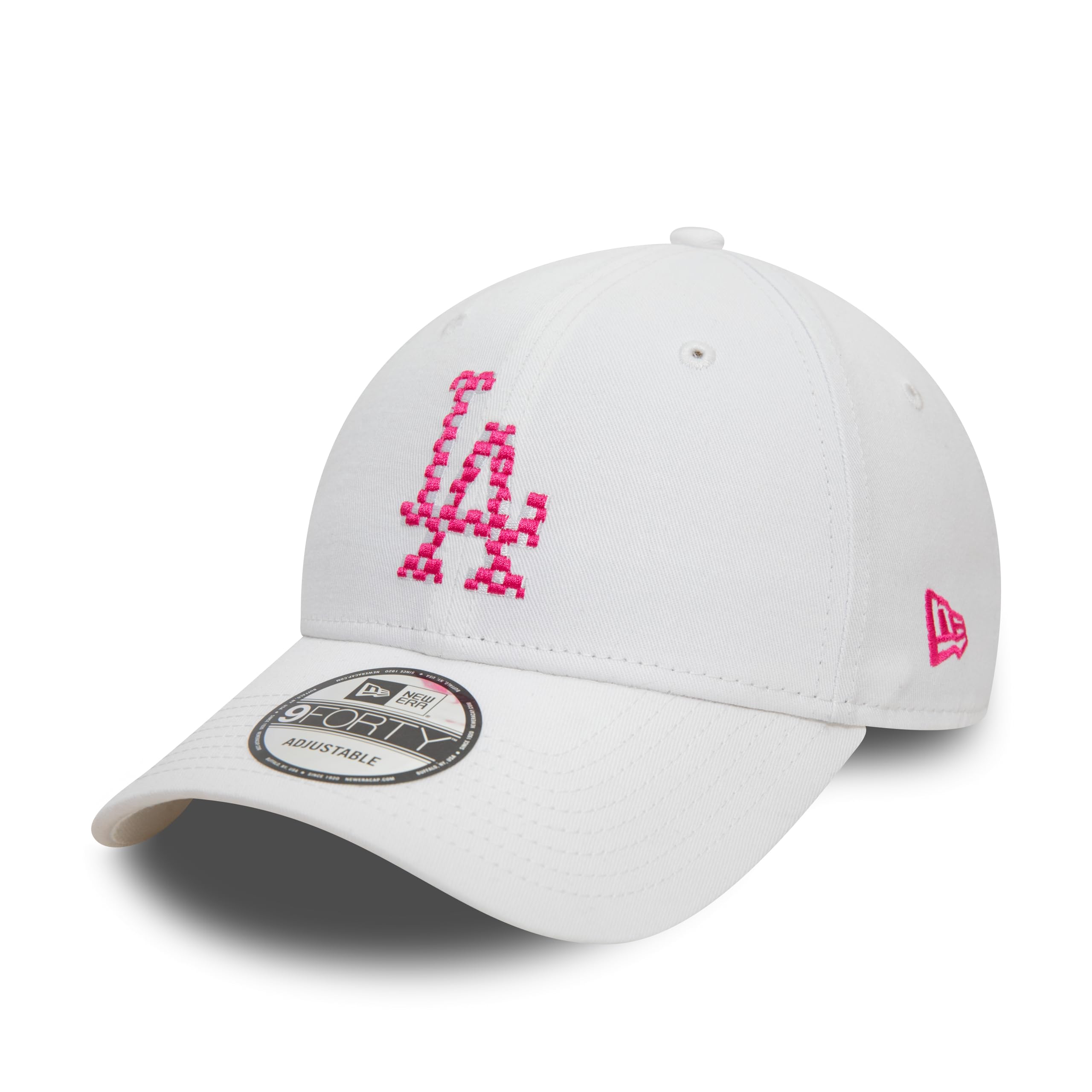 New Era Adult's 9Forty Seasonal Infill MLB Los Angeles Dodgers Baseball Cap Hat White