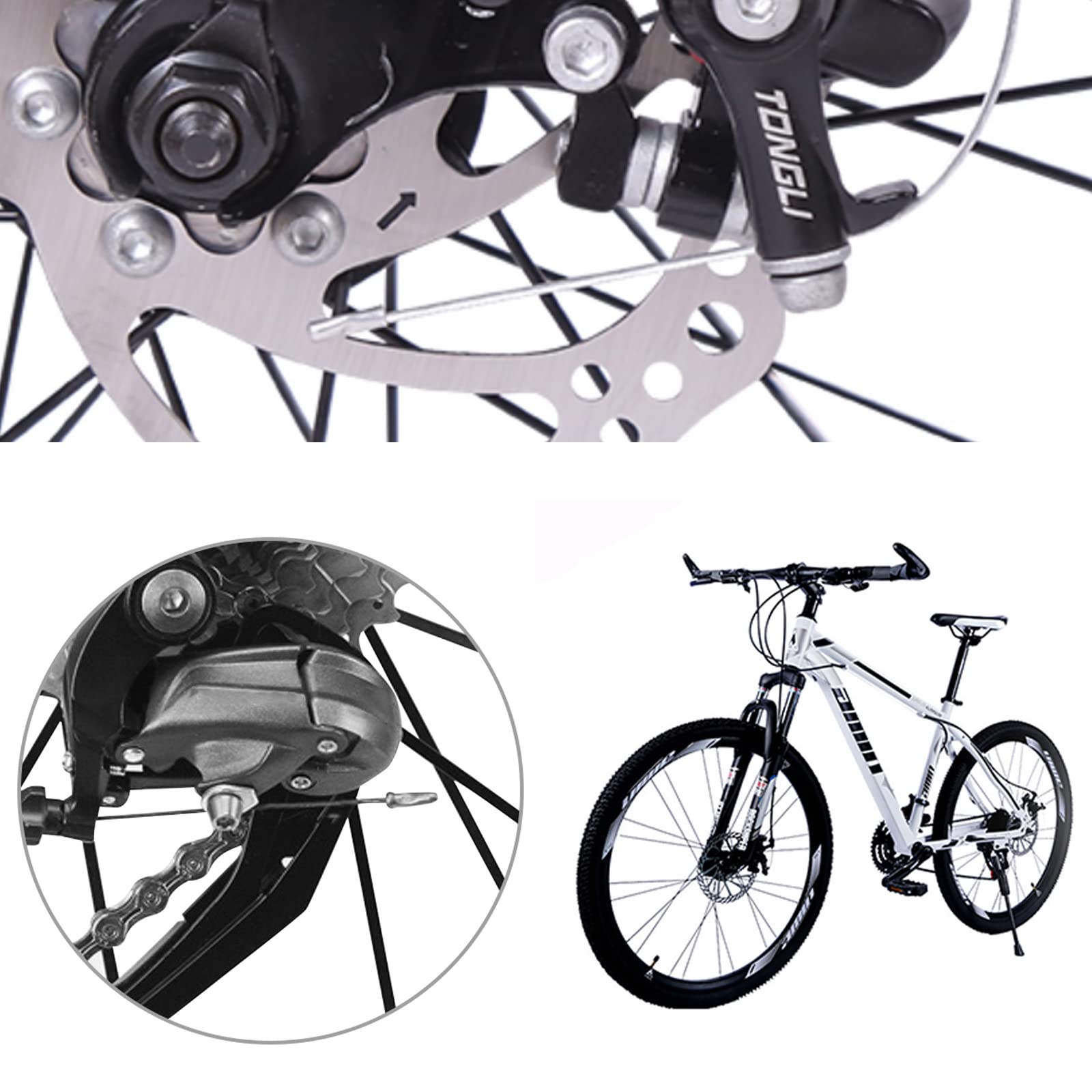 Kit Câbles Frein Et Dérailleur Vélo VTT - 2m Avec Embouts Universel