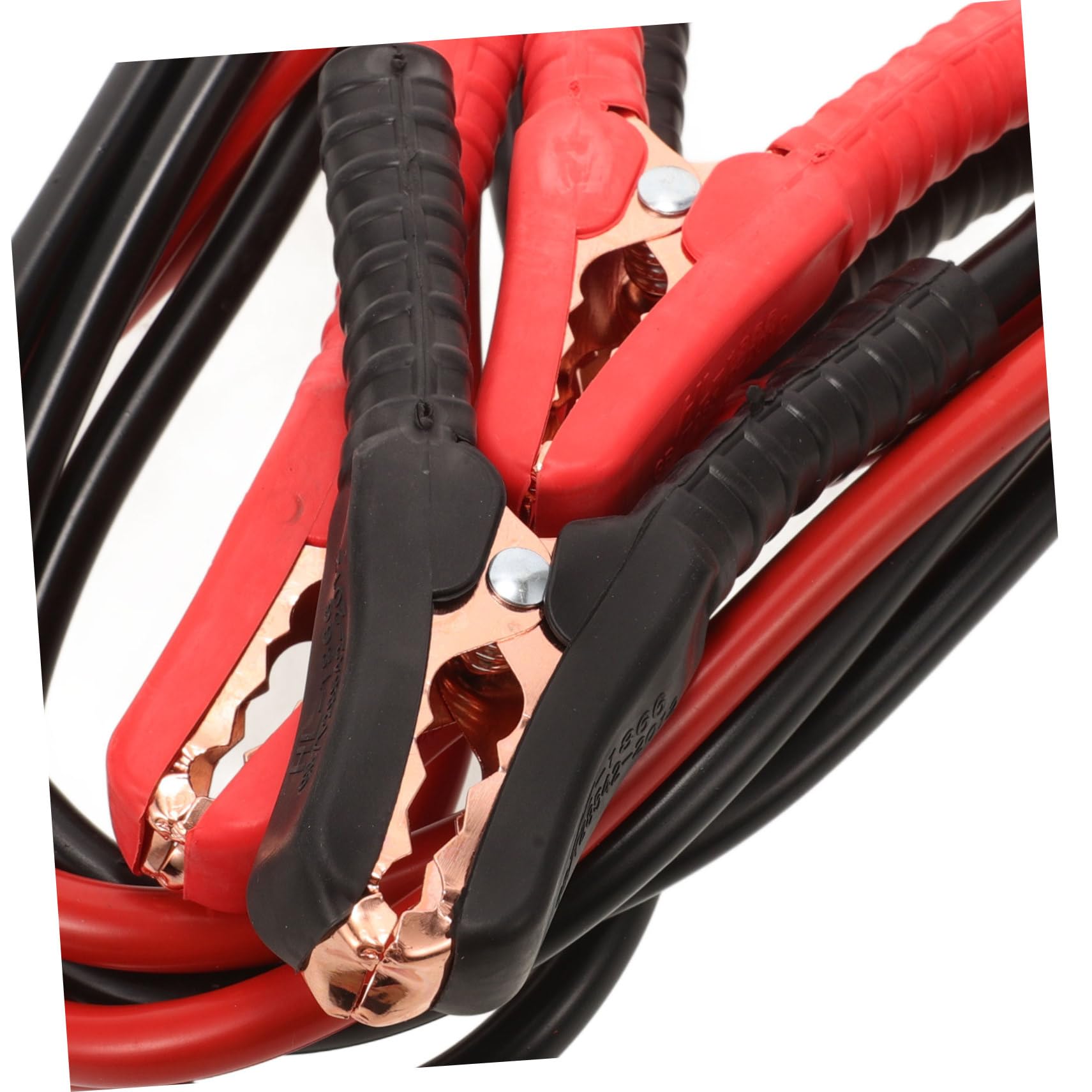 Cable de Arranque de Batería de Coche 2, 5m Cobre Plástico | Vehículo y Batería, Uso en Emergencias, Conexión Práctica y Cómoda, Referencia Eléctrica