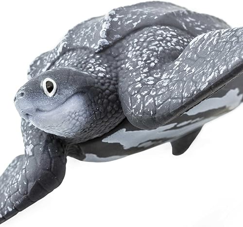 Miniatura 5 de Safari Ltd. leatherback Sea TurtleRealista pintado a mano juguete figura modeloMateriales construcción de ftalatos, plomo y sin bpa de calidadpara