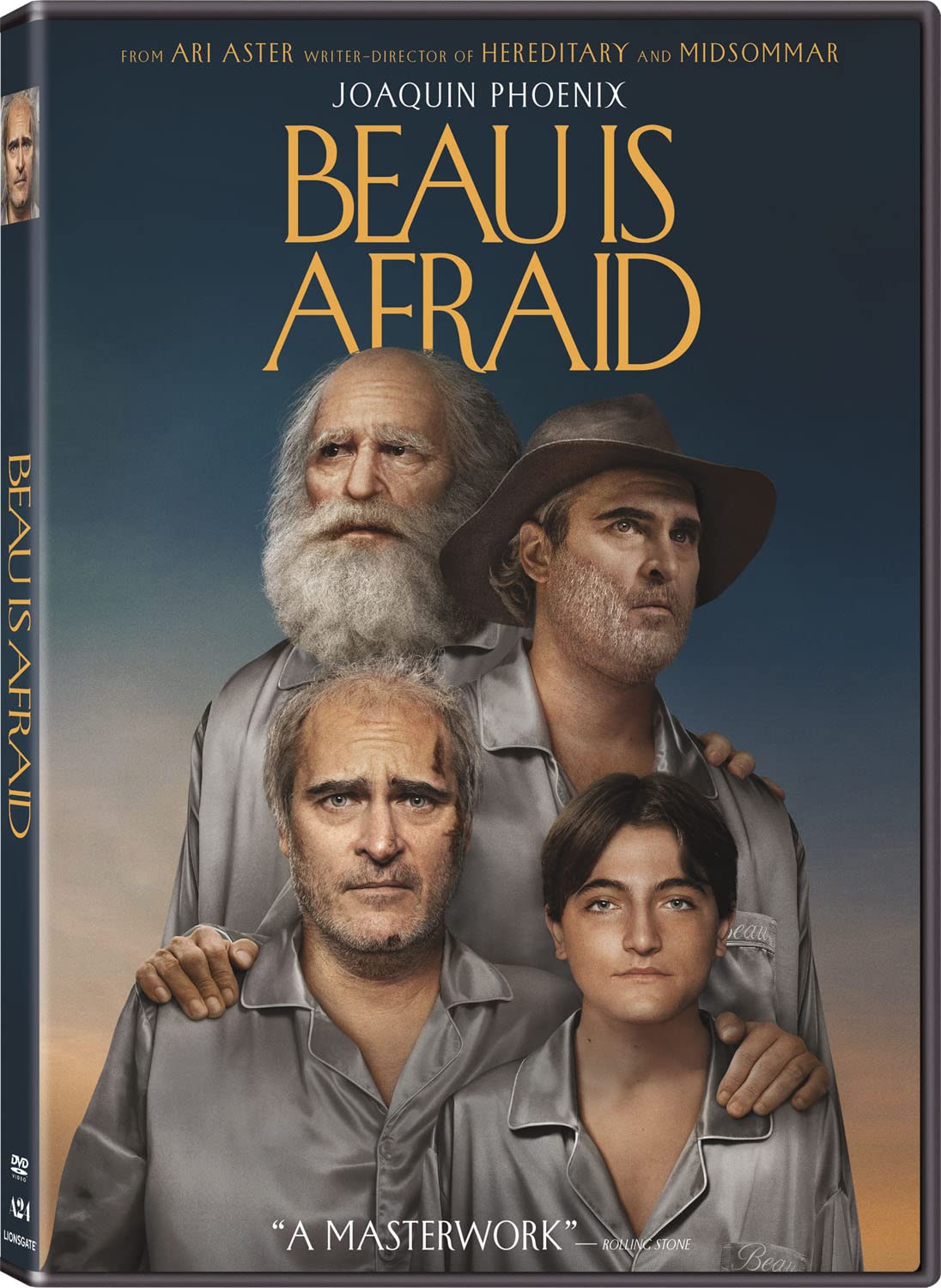 Beau Is Afraid DVD importación USA thriller psicológico Joaquin Phoenix