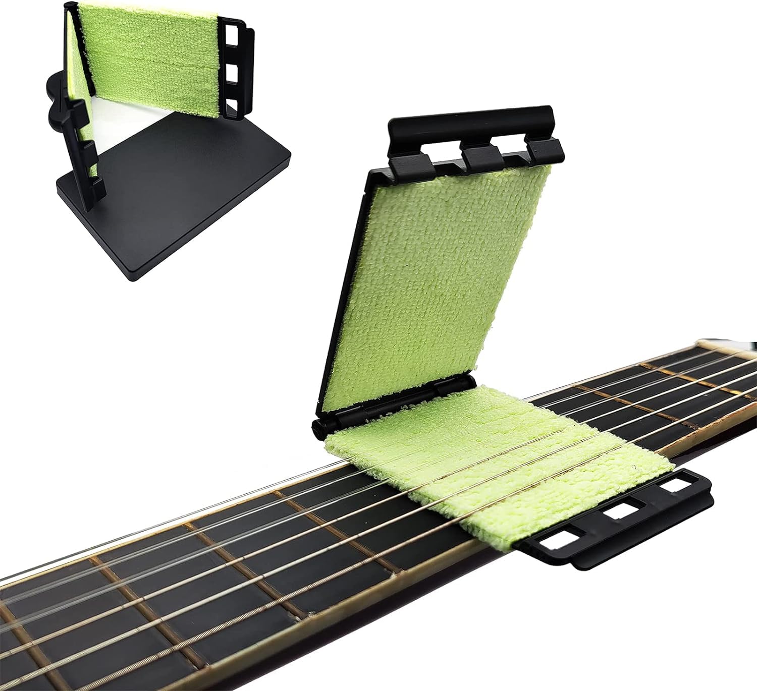 Guitar String Cleaner,Clean Fretboard Cloth Tool Scrubber,Guitar Fretboard Cleaner for Cleaning Maintenance Care Kit Violin Bass Guitars