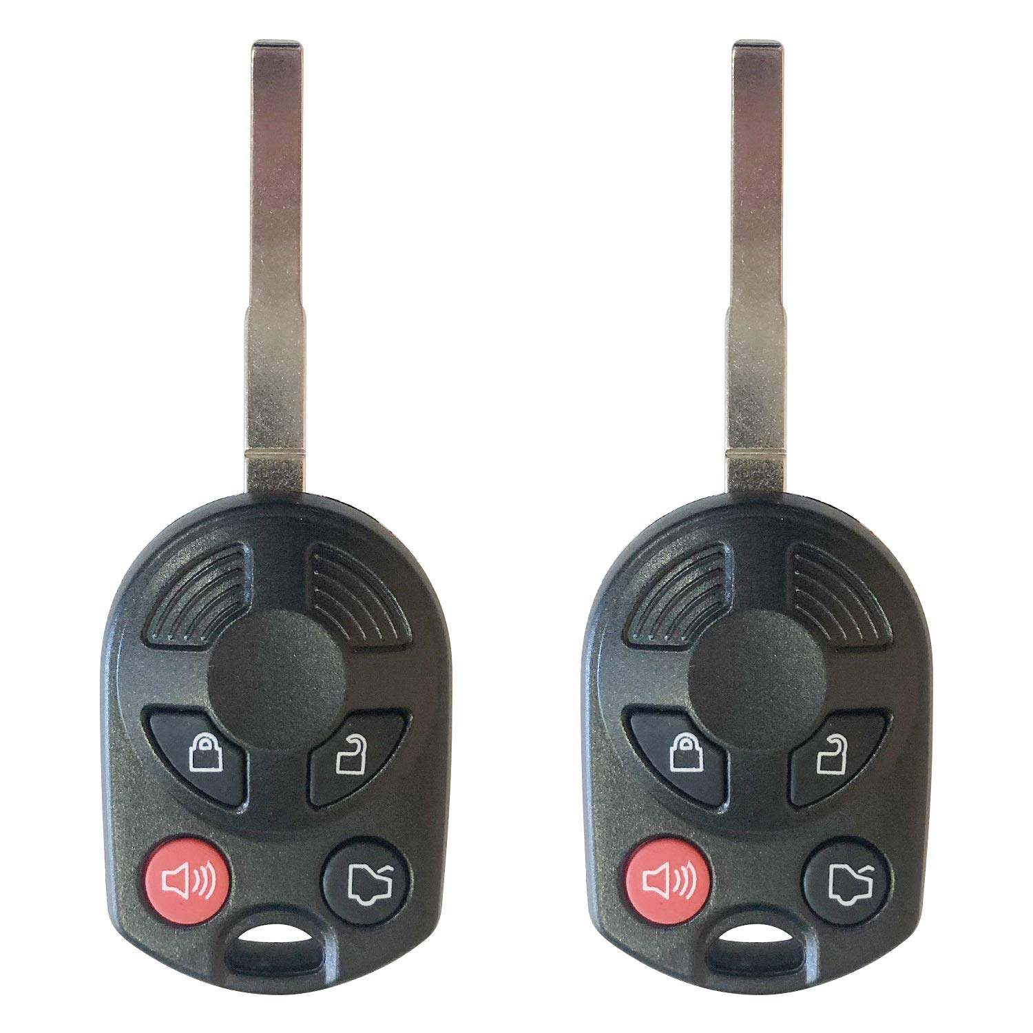 Key Fob Keyless Entry Remote for Ford Escape Fiesta Transit Connect 2011-2016 High Security 80 BIT FCCID:164-R8007?OUCD6000022 ;by AUTO KEY MAX (Pair)