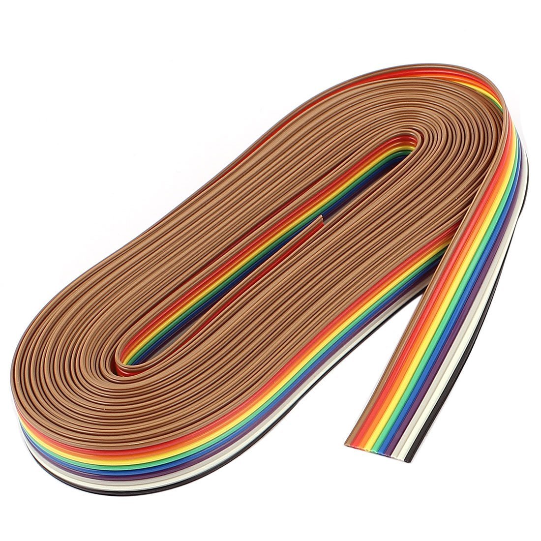 RASHRI ; One For All Labs 10 Meter 10 Core Rainbow Color Flat Ribbon Wire Cable (10 Meters) (5 Meters) (B0854BLLL3) Amazon Price History, Amazon Price Tracker