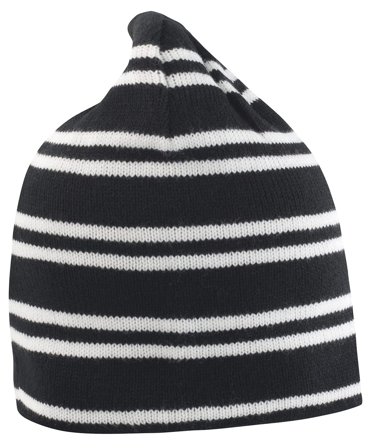 Result Winter Essential RC354X Team Reversible Beanie - Black/White/Black - One Size