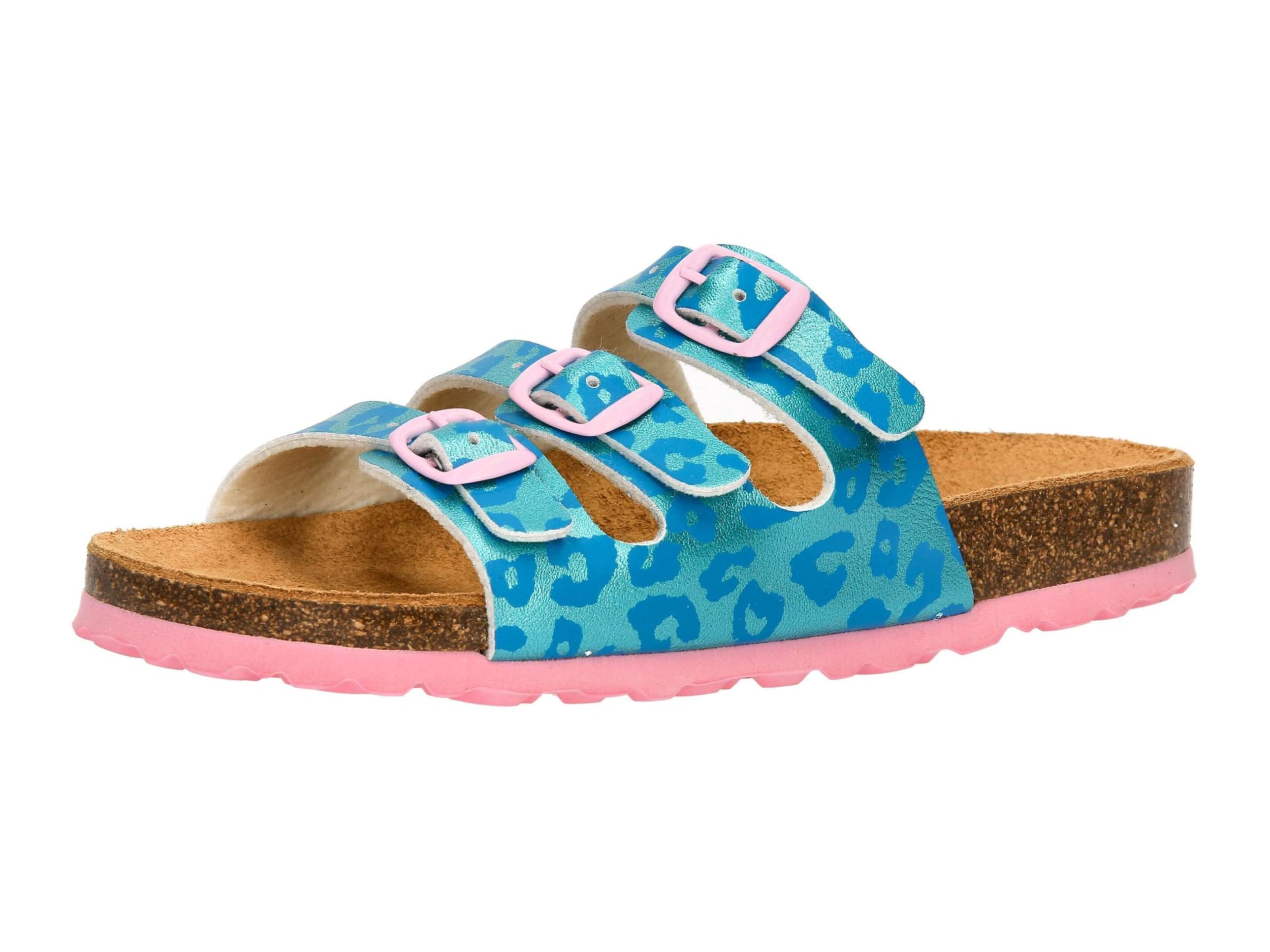 Lico Unisex Kinder Bioline Kids 3-schnallerPantoletten