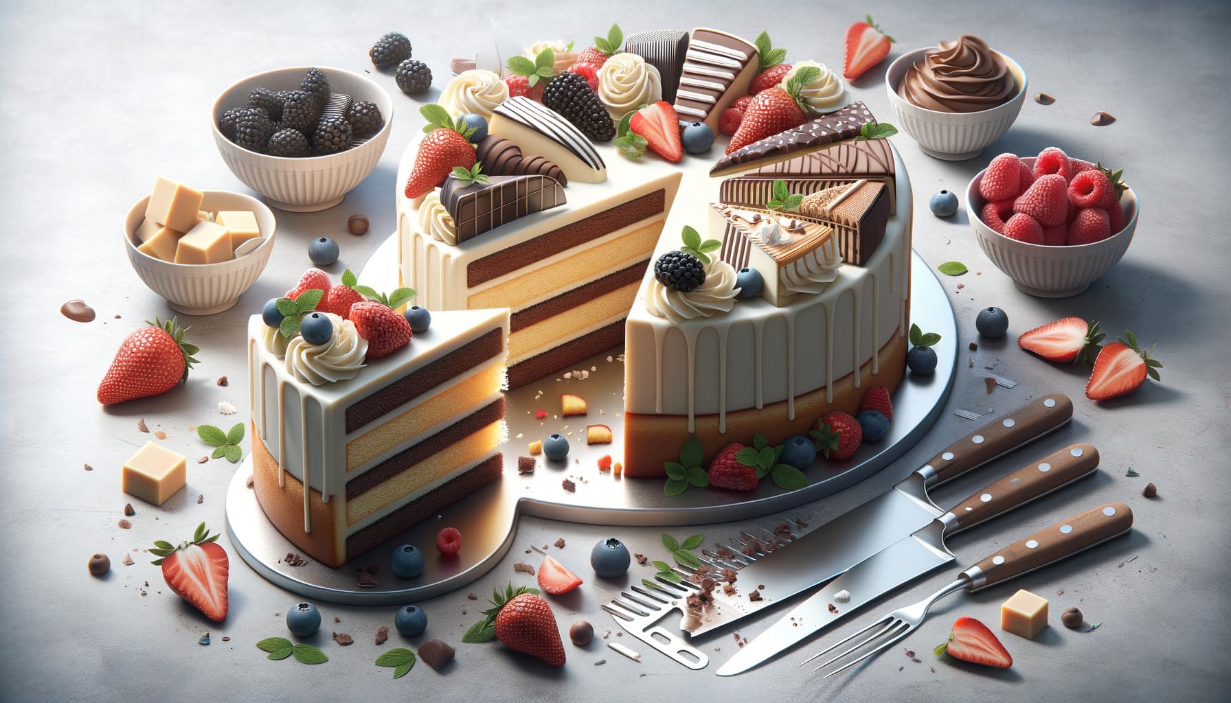 Trancheuse à tarte professionnelle et séparateur de gâteau | Coupe-portion en acier inoxydable Presse uniformément 14 portions