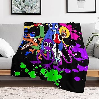 布団・毛布 Rainbow disco club blanket 布団・毛布 Rainbow disco club blanket Rainbow Fleece