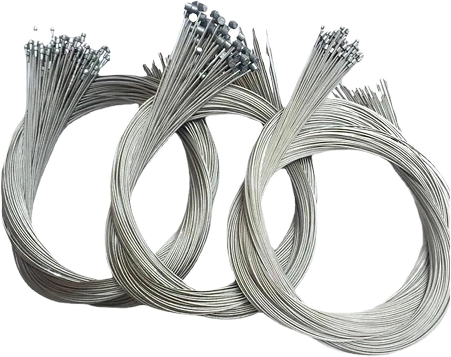5/10pcs Bike Brake Cables Stainless Steel Brake Change Cable Mountain Bike Brake Cable Internal Derailleur Line Accessories