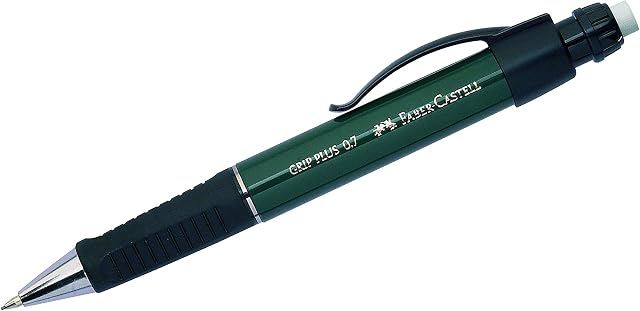 Faber-Castell Pencil GRIP PLUS 07 Green Metallic