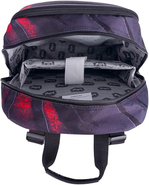 Baagl Kinderrucksack, Schulrucksack für Kinder mit ergonomisch geformter Rücken, Brustgurt und reflektierende Elemente - 3