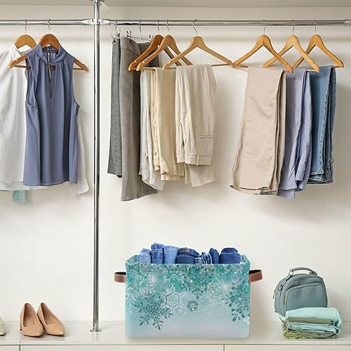 Miniatura 12 de senya Cesta de almacenamiento de Pascua con asas, huevos de Pascua, tela de conejo, contenedores de almacenamiento plegables para almacenamiento, 15