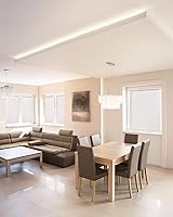 Vista 9 de CHICOLOGY - Minipersianas para ventanas interiores – 36" de ancho x 72" de alto, persianas horizontales de vinilo blanco Sin cuerdas Fácil