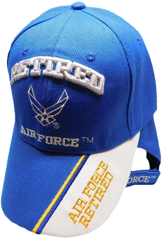 USAF Air Force CMSgt Chief Master Sergeant E-9 Retired Hat Cap - Foto 6