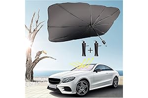 Icnice Car Sun Shades, 2-Pack Windshield Sunshades Protector