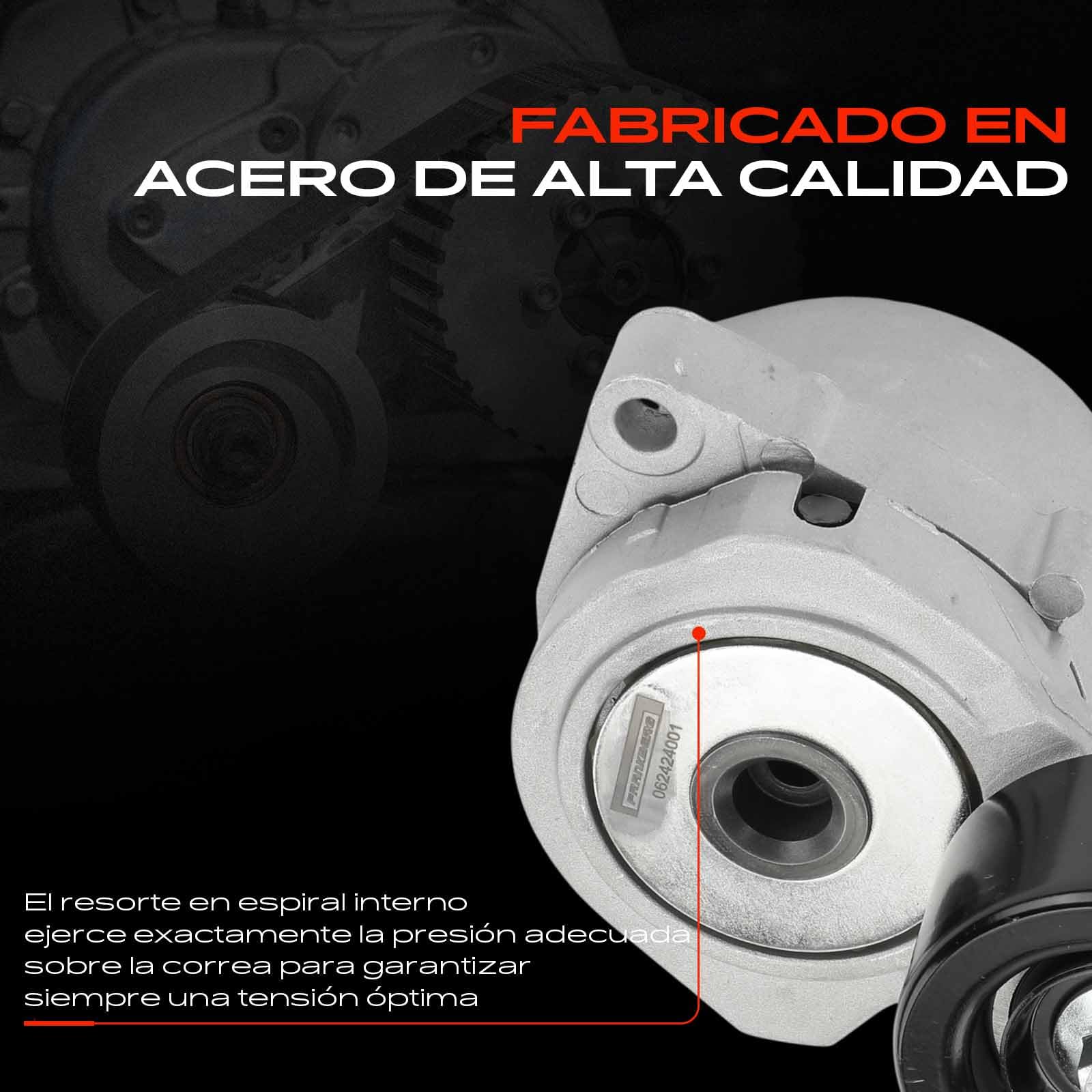 Frankberg Polea guía de rodillos Compatible con FR-V BE 2.2i-CTDi 2005-2009 Replace# VKM63010,T39102