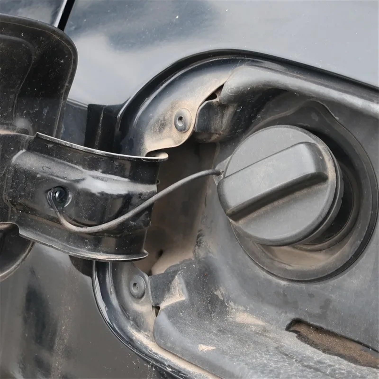 Korek wlewu paliwa Pasuje do Vw korek wlewu paliwa lina pokrywa zbiornika odpowiednia pokrywa A6Q7 zabezpieczenie przed(1pcs)
