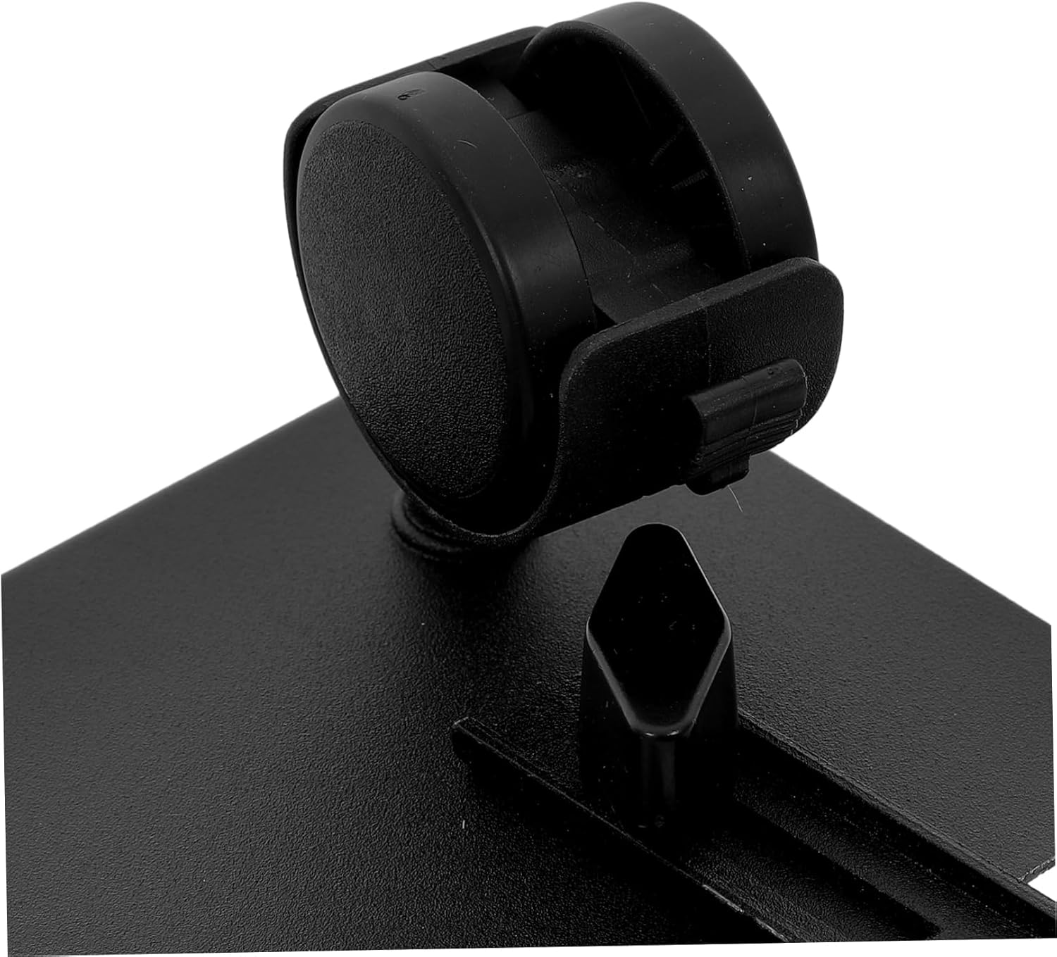 Movable Computer Tower Stand with Locking Wheels Durable CPU Holder for Under Desk Use Anti-Corrosion Cold Rolled Steel Fits Towers Practical and Convenient Design