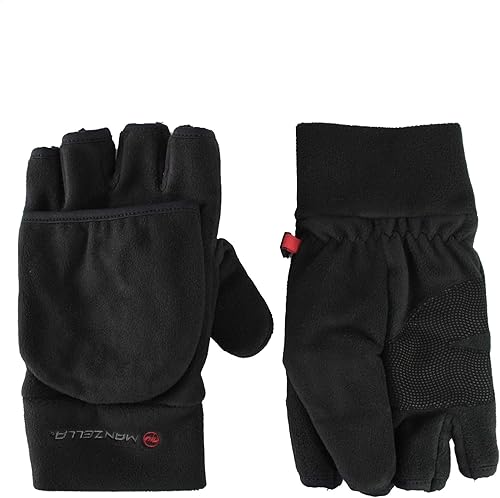 Manzella - Guantes de forro polar para hombre forro polar diseño de cascada