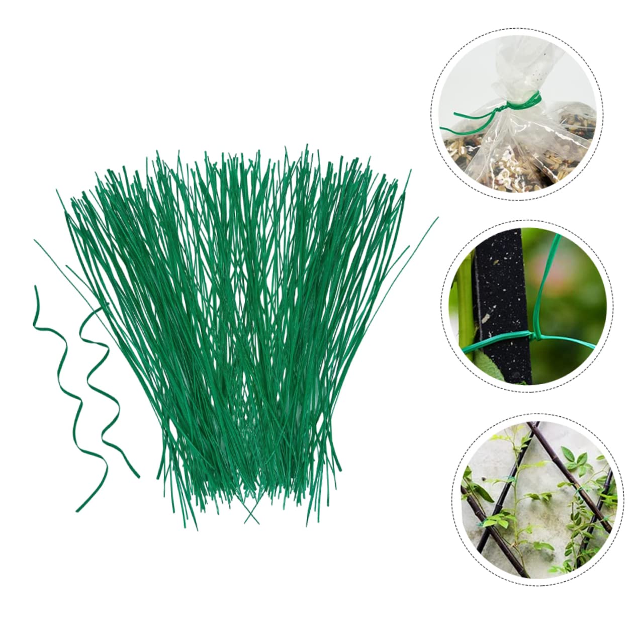 Yardwe 2000pezzi per Legature per Giardinaggio per Sostenere e Rampicanti e Flessibile