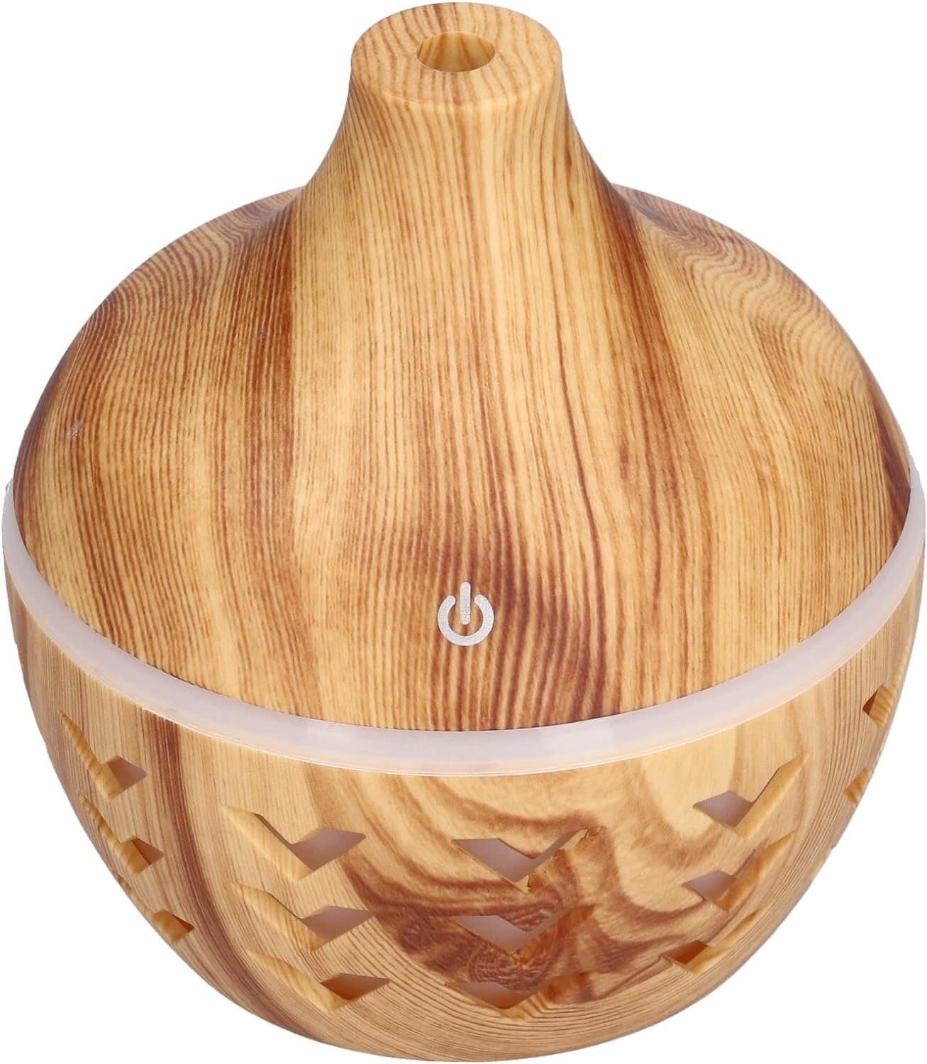 Humidificateur de grain de bois 300ml avec diffuseur d'arôme USB