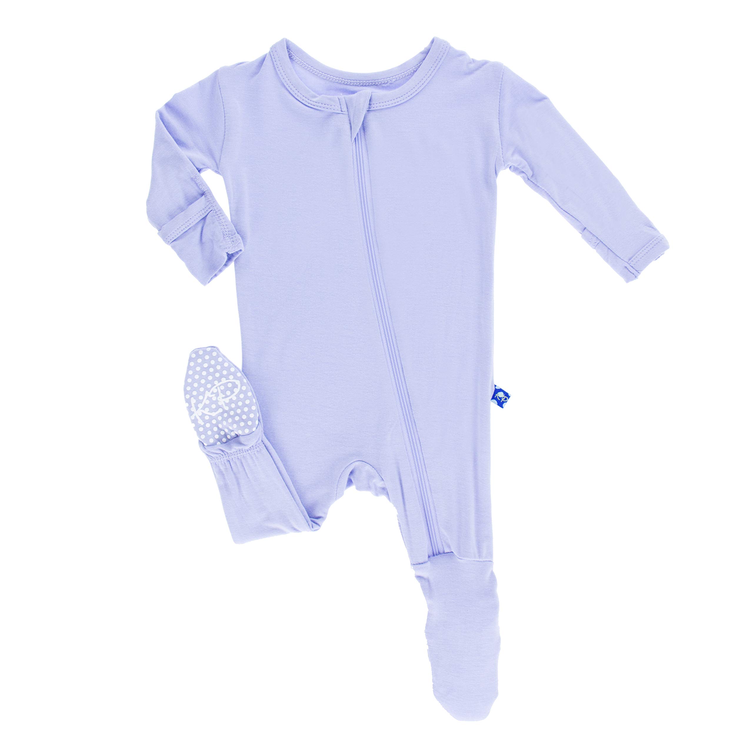 KicKee Pants Little Boys Print Footie with Zipper - Pond Leafy Sea Dragon, 12-18 Months — view 32