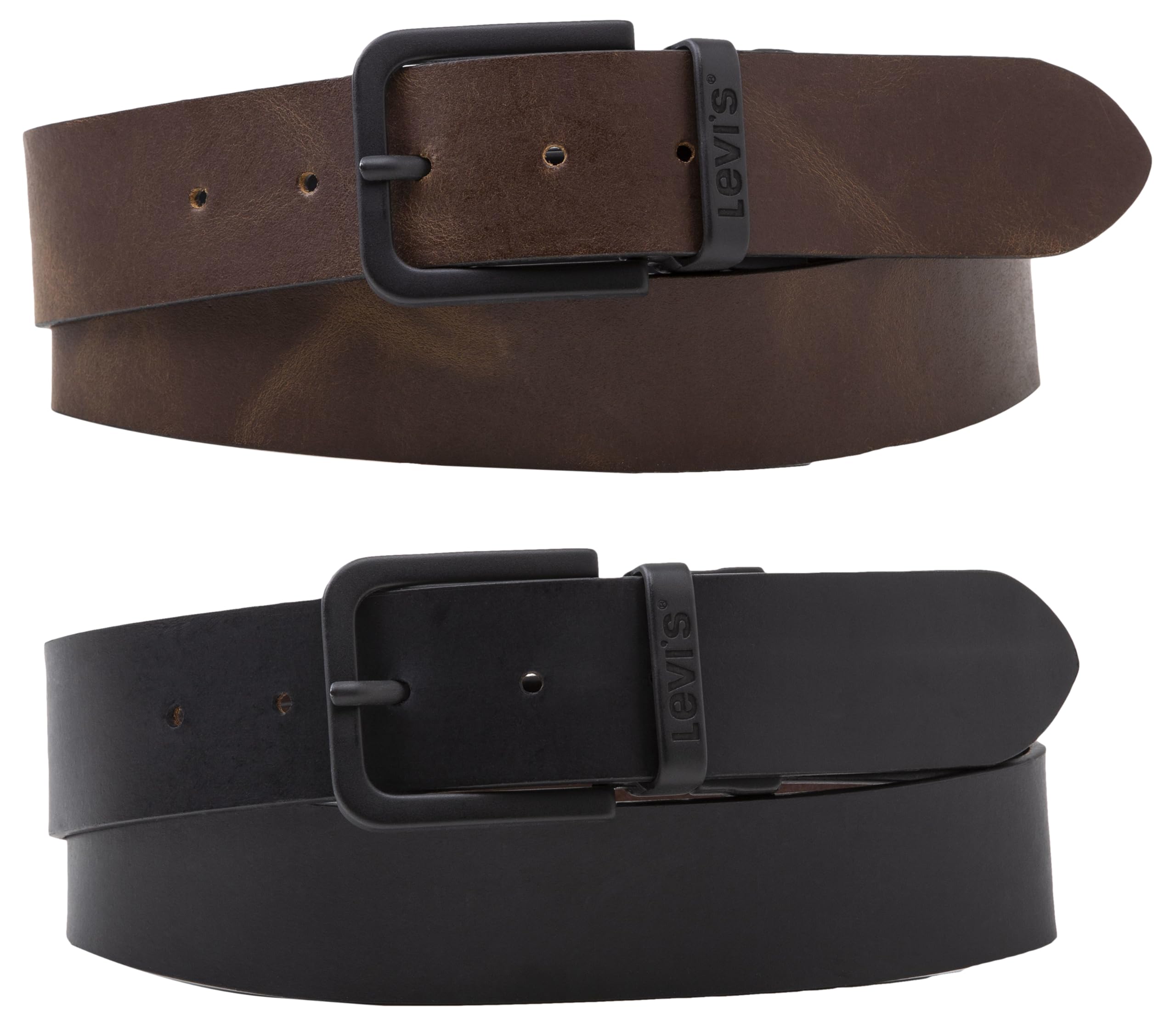 Levi's Reversible Core Metal Belt, Black, 115