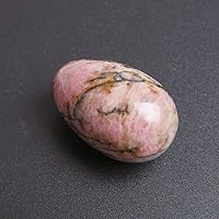 Vista 8 de Wixine 1 pieza natural de Bustamita de cristal de dragón de huevo de dragón Reiki colección curativa, Piedra