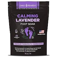 Vista 17 de Citrus Detox - Remojamiento para pies con sal de Epsom, para callos de pies, refuerzo inmunológico, uñas dañadas, pie de atleta, pedicura y calma