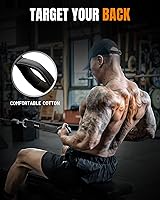 Vista 3 de MANUEKLEAR Manijas de Accesorio de Cable de Cuerda para Tríceps, Mayor Rango de Movimiento, Cuerda de Jalón de Tríceps para Extensiones