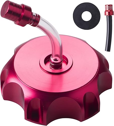 JINGKE Tapa de tanque de combustible de aluminio CNC con válvula de ventilación para 50 cc, 70 cc, 90 cc, 110 cc, 125 cc, 140 cc, 150 cc, 160 cc,