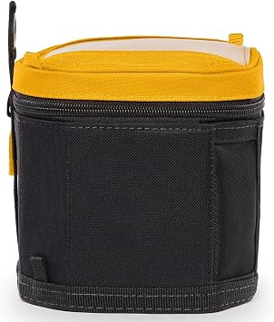 ToughBuilt Cube Softbox Tool Bag, 2 Pieces 6 Soft Tool Box/Case/Carrier, Hard Body Plastic Lined Wall, Puncture Resistant, Electrical Maintenance Tool Storage Organizer TB-192-A2