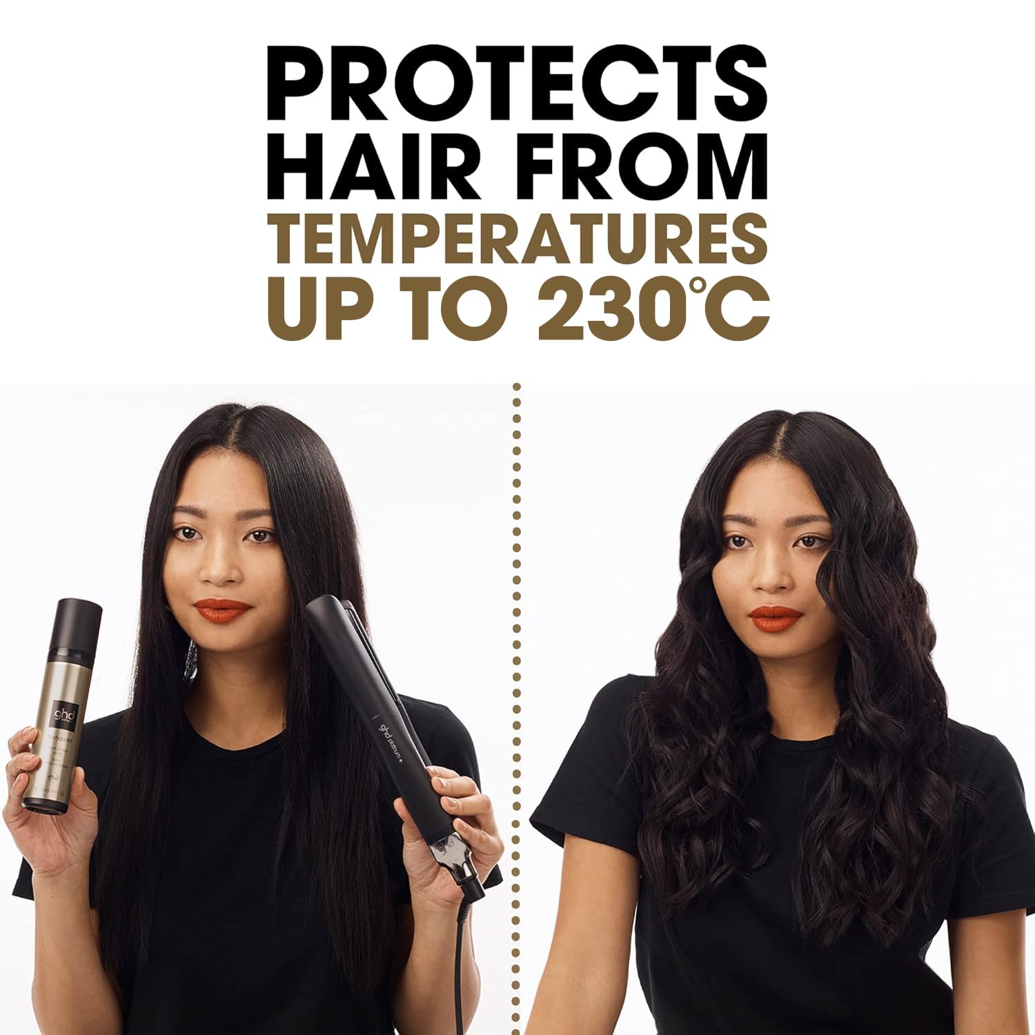 GHD Style Heat Protection Spray 120 ml pour adultes, usage quotidien, format pratique