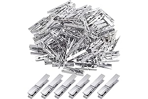 Mini Clothespins: Organize in Shimmering Style