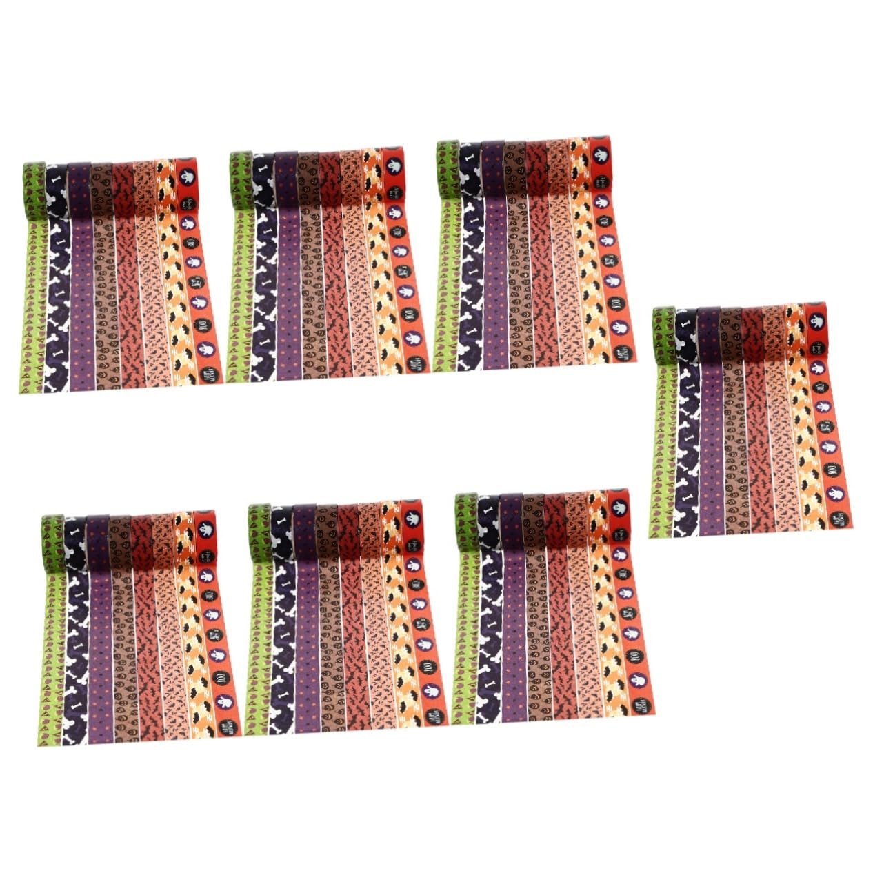 SEWACC 56 Rollos De Washi Adhesiva De Color Cintas Decorativas para Cuadernos Adhesiva para Álbumes De Recortes Vintage Grabable Pegatinas De Colores Pegatinas