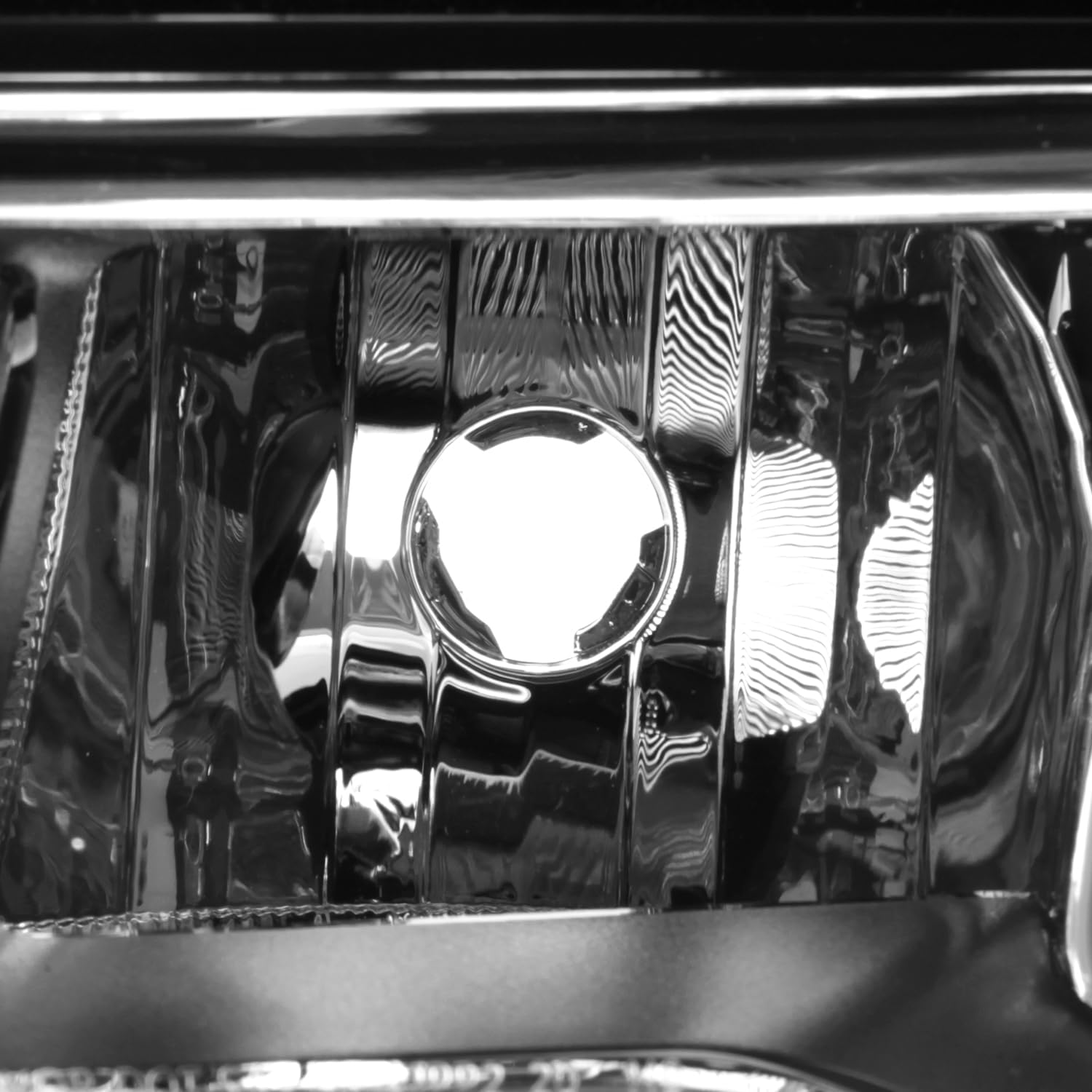 AKKON - Fits 2017-2021 Jeep Grand Cherokee [Halogen Type] Projector Chrome Headlights Pair Driver Left + Passenge Right