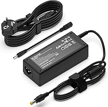 hafiuege 65W AC Charger Adapter for Acer Aspire 3 5 E15 E5 E3 E1 ES1 ES15 E1-571 E1-572 E3-111 E5-573 E5-575 V3 V5 V15 A314 A315 A515 19V 3. .42A Acer Computer Charger 5.5 x 1.7 mm