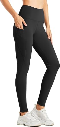 Willit Womens Fleece Lined Leggings Water Resistant Winter Pants 4 Pockets