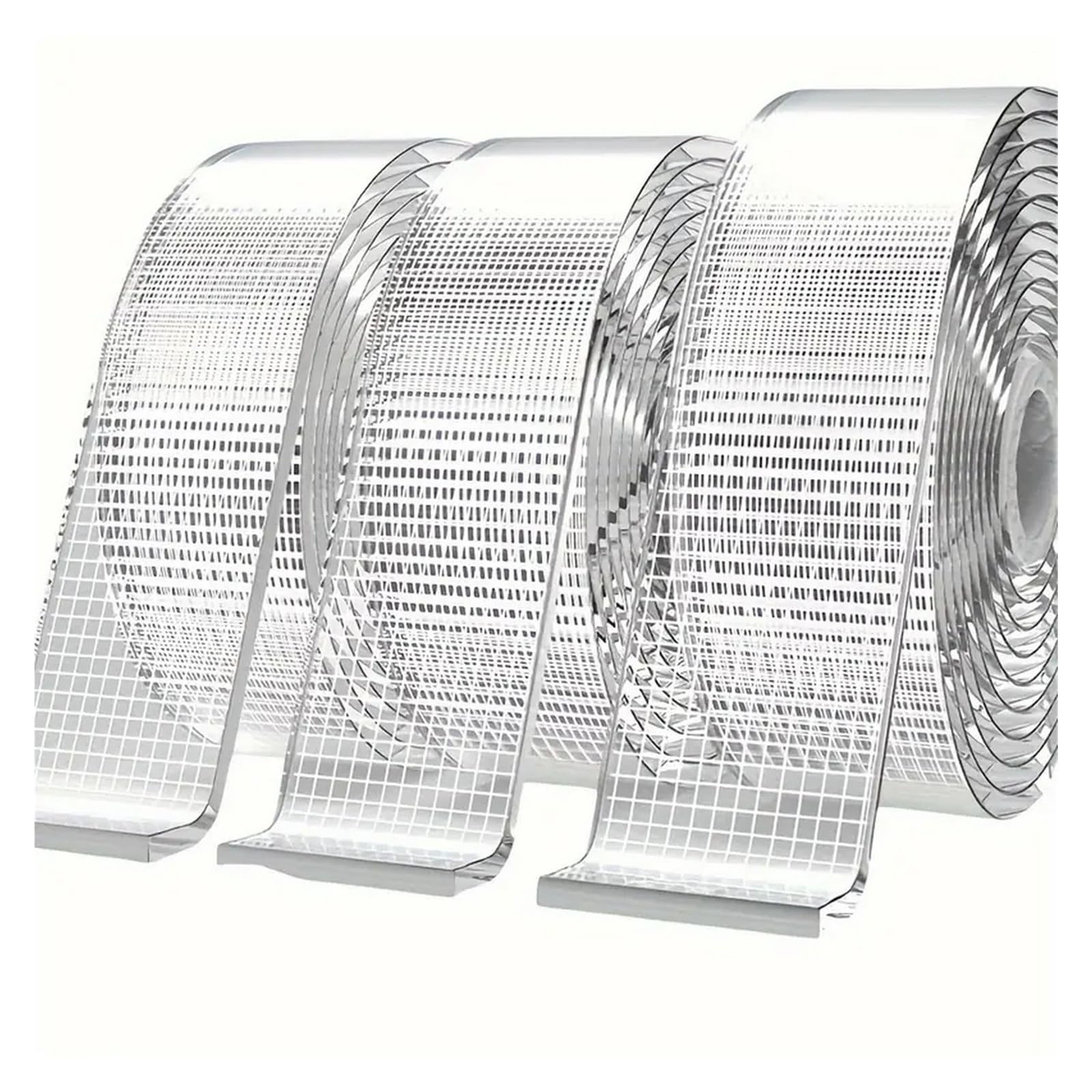Generico Nastro biadesivo, striscia extra adesiva impermeabile rimovibile trasparente, due lati(36pcs)