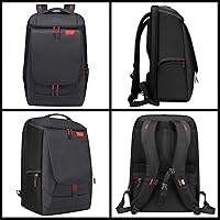 Vista 2 de Console Backpack with PS5, Large Capacity Travel Carrying Case for Sony PlayStation5 Console Digital Edition, Storage for Controller