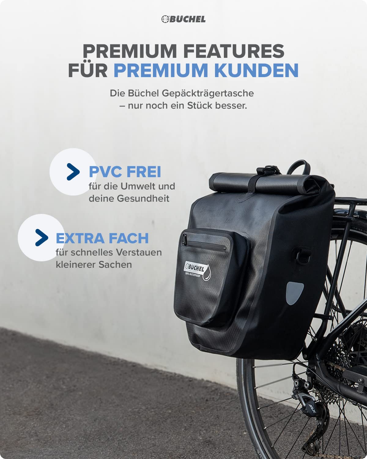 Bchel Fahrradtasche fr Gepcktrger : Amazon.de: Sport & Freizeit