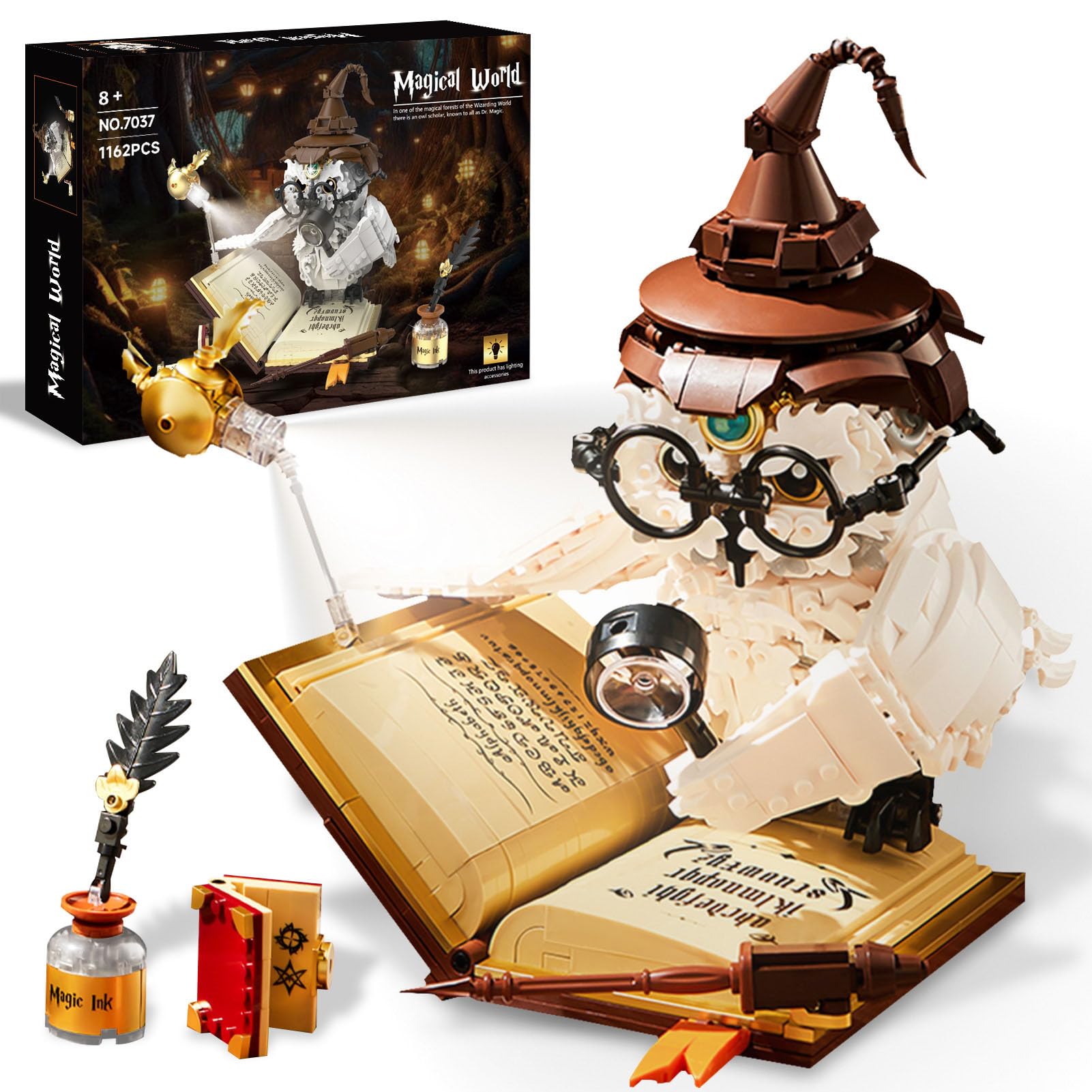 Amazon.co.jp: フクロウ 動物 組み立てセット マジックコレクション