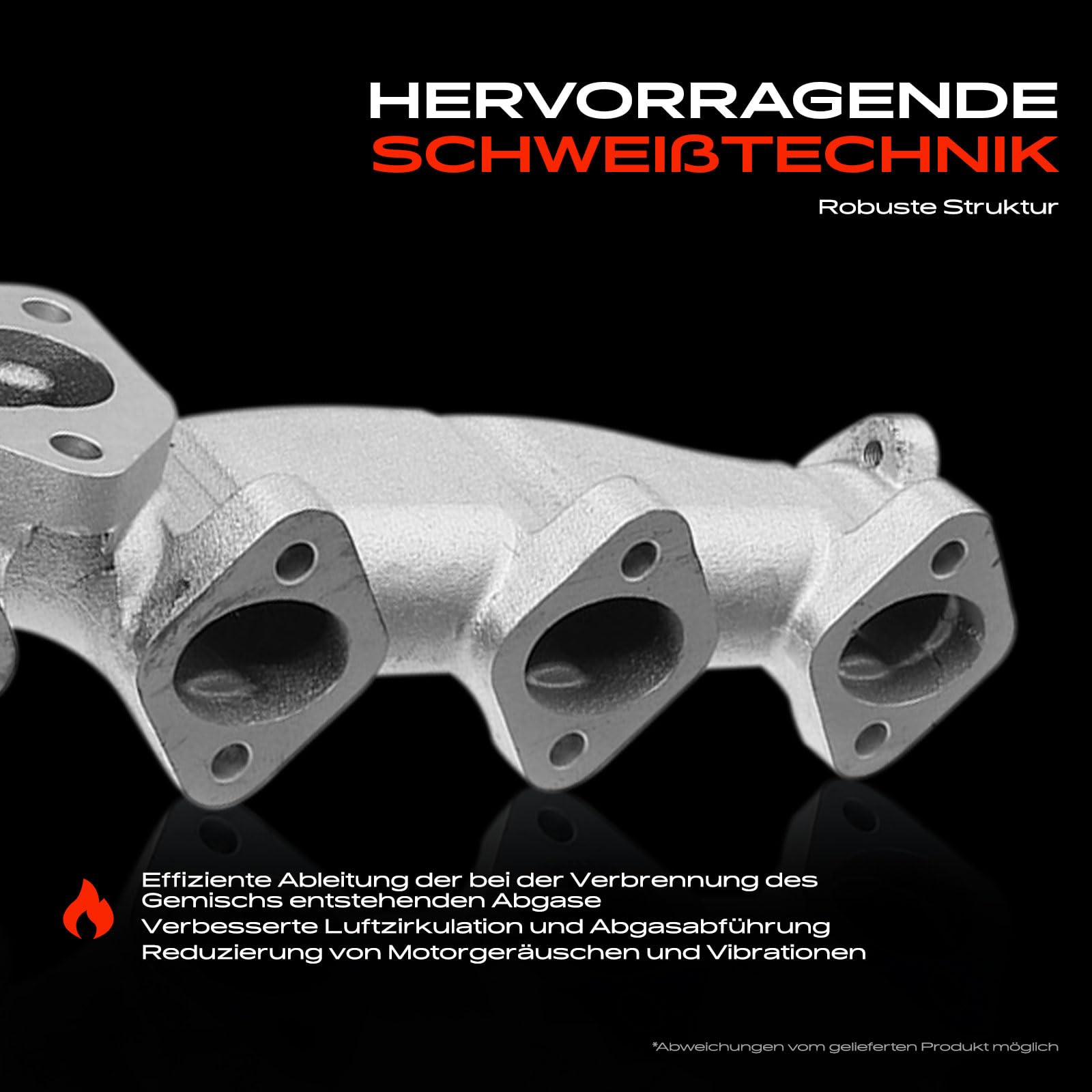 Ap03 For Bmw M57n Exhaust Manifold E60 E61 E65 X5 2.5d 325d 330d 525d 530d 11627