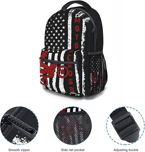 Miniatura 6 de Miaoquhe Mochila escolar de dragón de hielo azul y fuego dorado, resistente al agua, mochila de hombro para niños, escuela al aire libre, viajes,