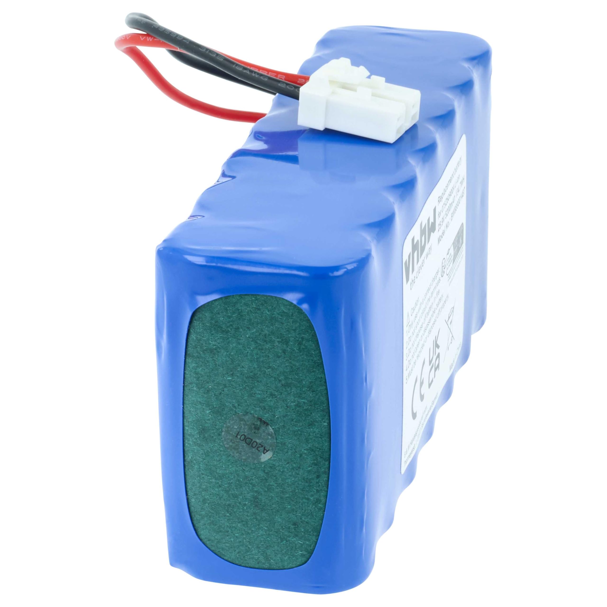 vhbw batteria sostituisce Ambrogio 075Z60900A, 050Z38600A, 050Z36600A per rasaerba 5200mAh, 25,9V, Li-Ion